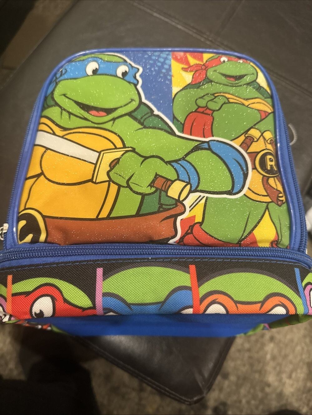 Nickelodeon OfficialTeenage Mutant Ninja Turtles Lunch Box Soft Sides GUC